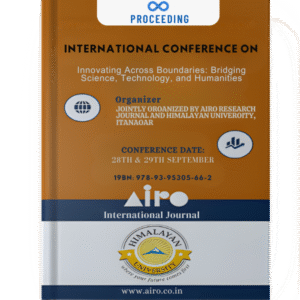 INTERNATIONAL CONFERENCE ON INNOVATING ACROSS BOUNDARIES: BRIDGING SCIENCE, TECHNOLOGY AND HUMANITIES